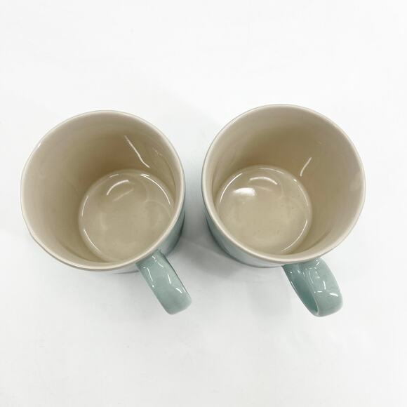 Le Creuset Set of Two Light Blue Coffee Mugs - Picture 4 of 5